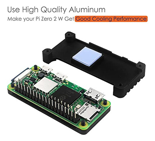 Kit De Fundas Para Raspberry Pi Zero, Pasivo De Aluminio Iun