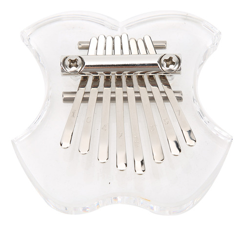Fruit Mbira Thumb Piano Crystal Mini Música Portátil
