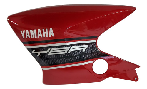 Cacha Deflector Tanque Izquierdo Para Ybr125 Ed Rojo