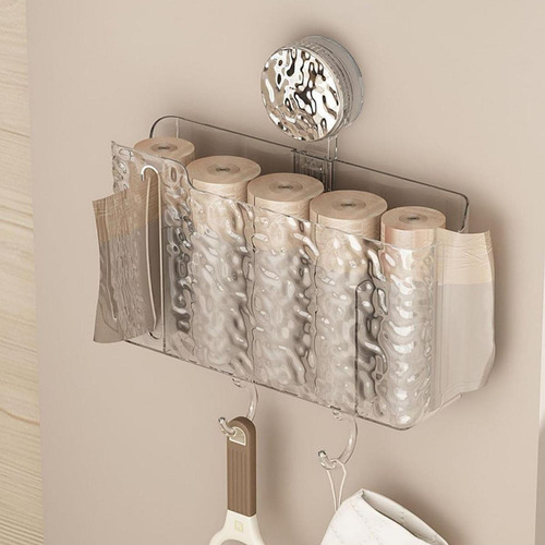 Dispensador De Residuos Para Cocina, Soporte Elegante Claro