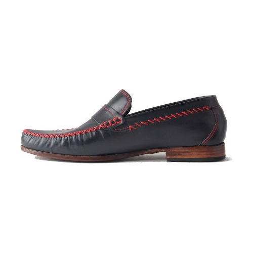 Mocasines Zapatos De Hombre De Cuero Vacuno Anton - Ferraro