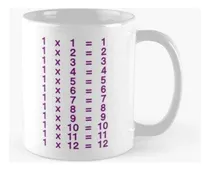 Comprar Taza X4 1 Tabla De Multiplicar Para Aprender Tablas De Multi