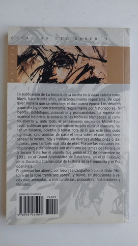 Pensar La Locura Ensayos Sobre Foucault Roudinesco Y Otros