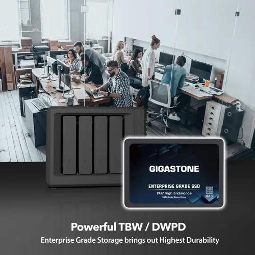 Ssd Disco Gigastone Enterprise 512gb Nas Cache 24/7 Server