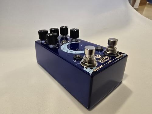 Pedal De Efecto Reverb Walrus Audio Slotva Slova (nuevo) Azul (Usado)