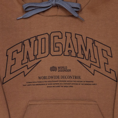 Buzo Canguro Hoodie Frisado De Niño - Endgame - Kiding