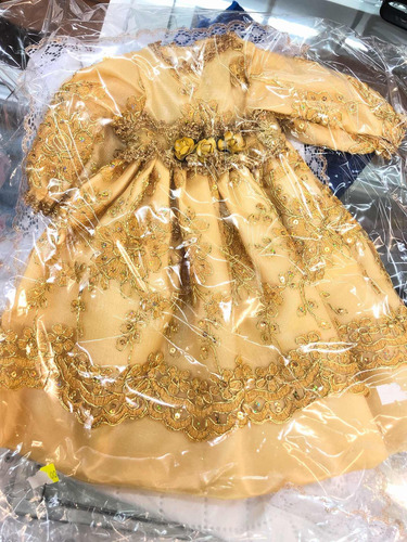 Imagen 1 de 2 de Vestido Para Divina Infantinta 40cm