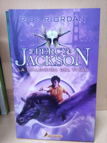 Percy Jackson 3 - Maldición Del Titan - Usado - Devoto 