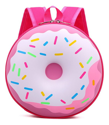 Mochila Niños Donut Dibujos Animados Jardín Infantes