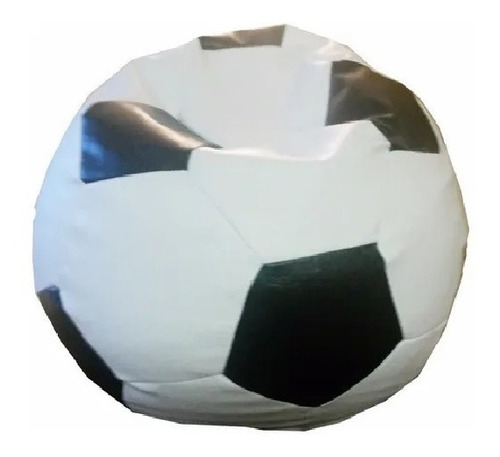 Silla Puff Sala - Balón - Equipos Football - Doble Costura 