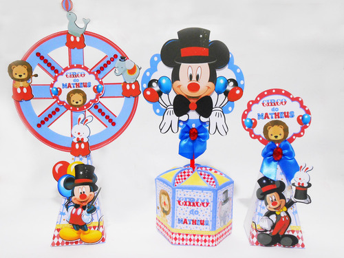 Arquivo De Corte Mickey Circo 50