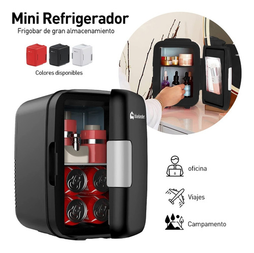 2 Mini Refrigeradores Frigobar 4l 6 Latas Casa Auto Cocina
