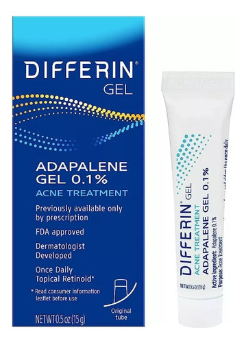 Differin Gel Adapaleno 0.1% Tratamiento De Acné Original Usa