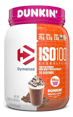 Proteina Iso100 650g Dunkin - G A $543 - - g a $532