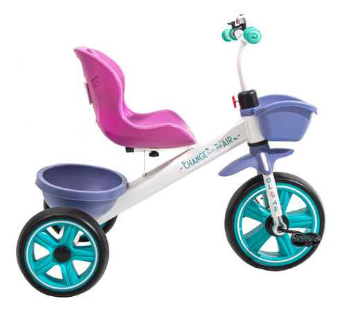Triciclo Infantil Con Caño Reforzado Lamborghini 7068b