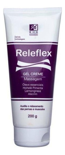 Releflex - Gel Creme De Massagem 200g - P/ Pernas E Músculos