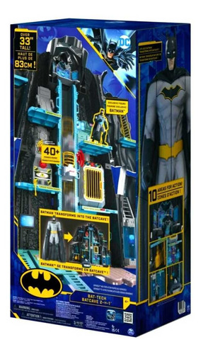 Batman Baticueva Bat-tech Gigante 83 Cm Envíogratis+regalo