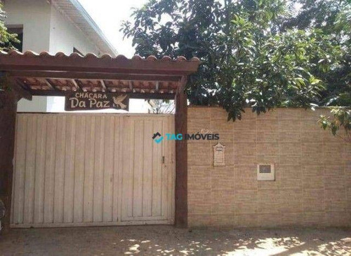 Imagem 1 de 11 de Chácara Com 2 Dormitórios À Venda, 1500 M² Por R$ 350.000,00 - Chácara Leandro - Campinas/sp - Ch0048