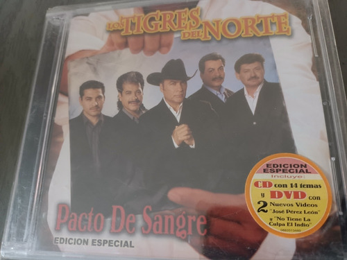 Tigres Del Norte Pacto De Sangre Cd+dvd ( Importado )