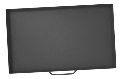 Tapete De Silicona Para Barbacoa, 36 Pulgadas Negro