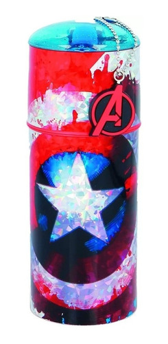 Vaso Botella Infantil Capitan America Avengers Sp814 Maple