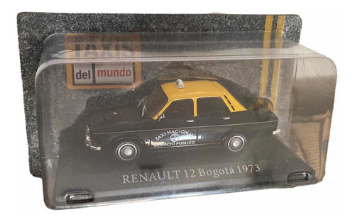 Colección Taxis Del Mundo Renault 12-1973- Bogotá