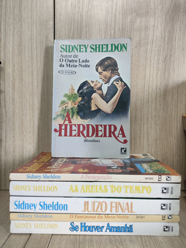 Coleção Sidney Sheldon - 6 Volumes 