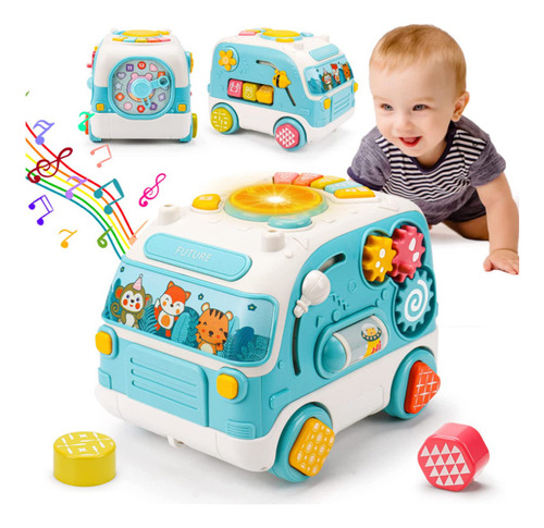 Juguetes Musicales For Bebés, Cubo De Aprendizaje Busy Craw