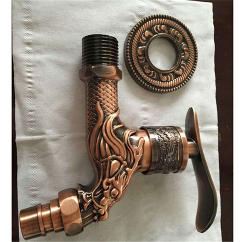 * Grifo Estilo Vintage Con Diseño De Dragón For Cocina/baño
