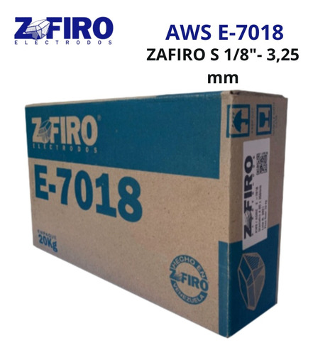 Electrodo Zafiro  E7018  3,25 Mm- 1/8  Oferta
