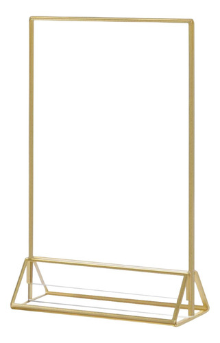 Soporte De Acrílico Para Carteles Soporte De 5x7 Pulgadas
