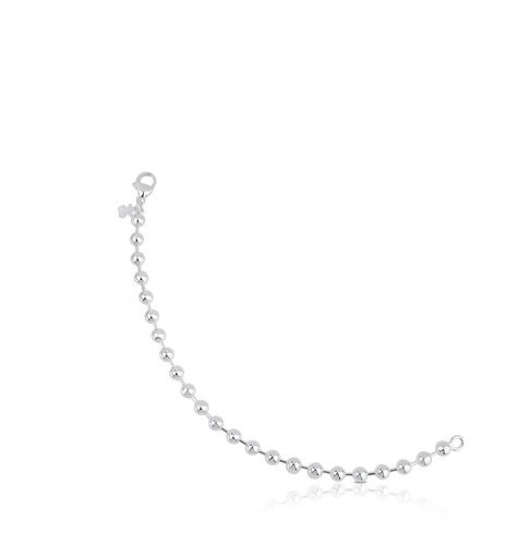 Pulsera Tous Basics De Plata
