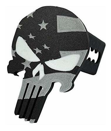 Cubierta De Enganche De Plástico Punisher Dark Mode