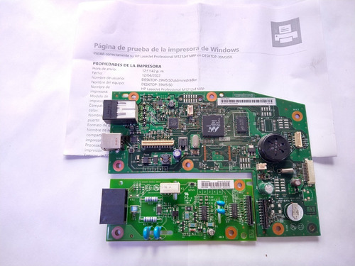 Ce832-60001 Tarjeta Logica Hp Lj M1212n C/ Test (Usado)