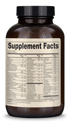 Dr. Mercola Multivitamínico Completo 240 Tabletas