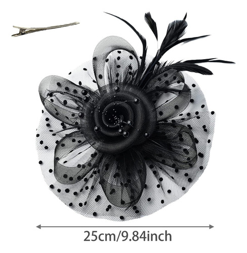 Diadema Retro De Malla Para Fiesta De Té, Horquilla Kentucky