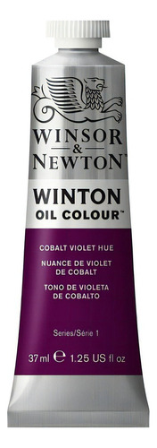 Tinta a óleo Winsor & Newton Winton, 37 ml, cores para escolher, cor violeta cobalto - violeta nº 16