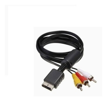 Cable Audio Y Video Rca Ps1 Ps2 Ps3