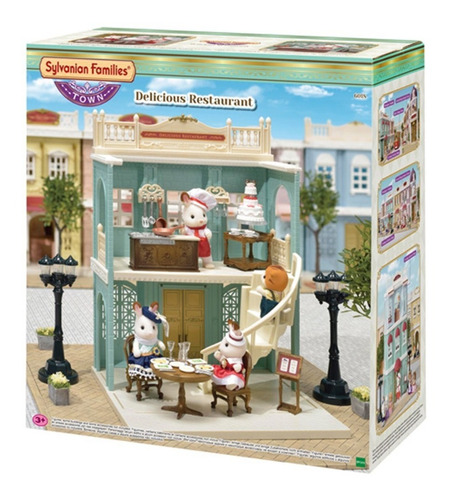 Sylvanian Families Restaurante Coleccionable Accesorios Febo