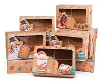 Comprar 12 Cajas De Regalo Cajas De Galletas, Dulces Caja De Navidad
