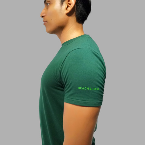 Camiseta Algodón Estilo Casual Para Hombre