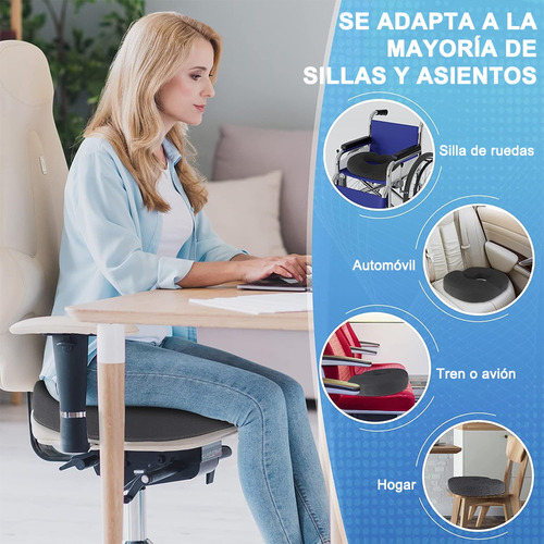 Banna Dona Ortopédica Para Hemorroides Girs Oscuro