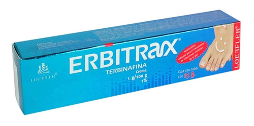 Erbitrax Terbinafina 15 Gr Crema Antihongos/mal Olor 