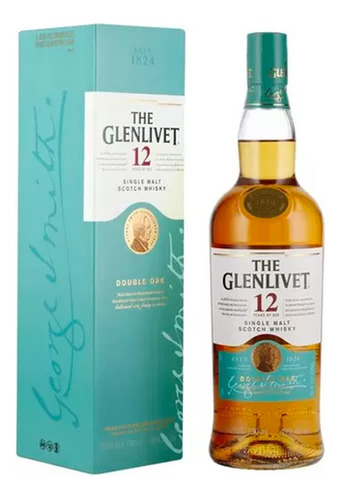 Pack De 2 Whisky The Glenlivet 12 Años 700 Ml