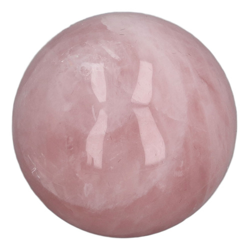 Bola De Adivinación, Cristal Rosa, 2 Pulgadas, Cuarzo Rosa N