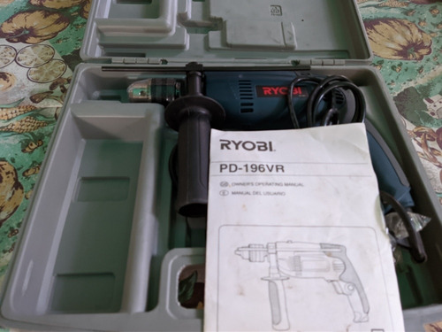 Imagen 2 de 10 de Taladro Percutor Ryobi De 1/2 .
