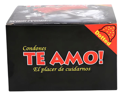 1 Caja Preservativos Te Amo 144 Unidades 