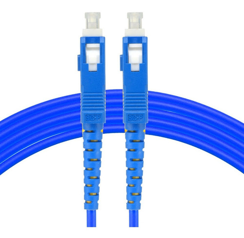Imagen 1 de 1 de Cable Fibra Optica 10 Metros Para Modem Sc A Sc Internet