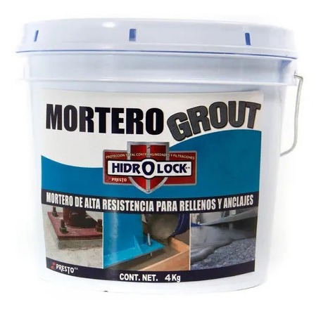 Cemento Mortero Grout P/rellenos Y Anclajes 3 Kgs