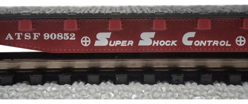 Trenes Bachmann, Vagon Plano De 52 Pies, Atsf #90852, Esc...
